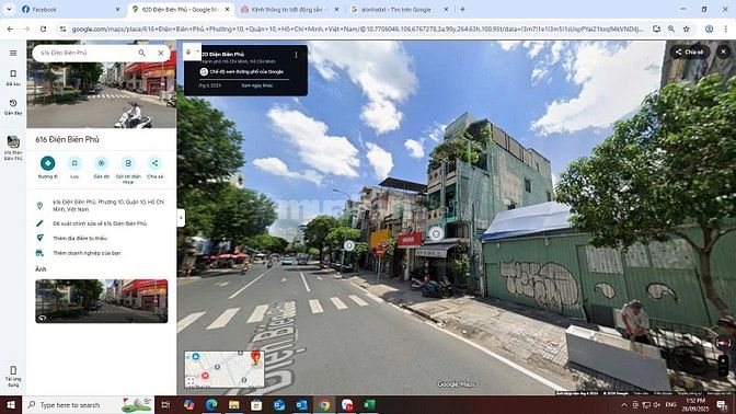 Bán Nhà MẶT TIỀN 616-618-620-622A  Điện Biên Phủ, phường 11, Quận 10