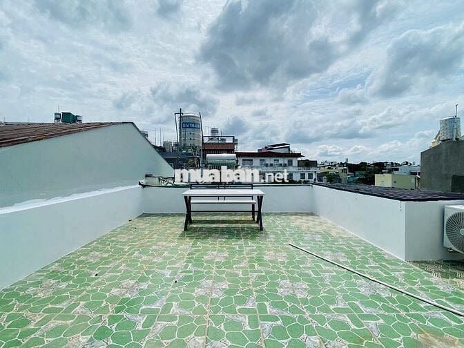 Cho thuê nhà mới hẻm 9m Đặng Thùy Trâm, DT: 5,5x12m. Trệt 2 Lầu ST