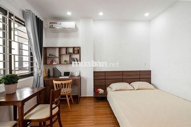 Cho Thuê Căn Hộ Balcony/Sân Vườn, Full Nội Thất, Gần Ngã Tư Hàng Xanh