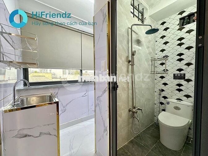 STUDIO BAN CÔNG FULL NỘI THẤT LUXURY NGAY CÔNG VIÊN LÀNG HOA
