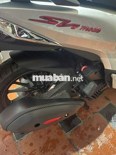 SH MODE PBĐB BẠC ĐEN BÓNG T4.2025