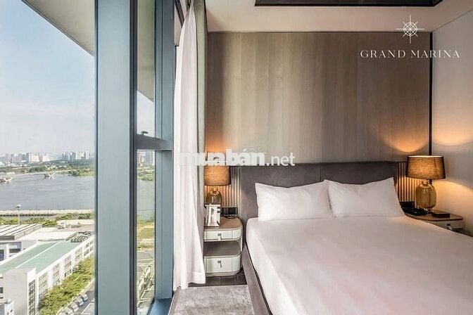 BÁN CĂN HỘ CAO CẤP GRAND MARINA 2PN2WC, VIEW SÔNG, NHÀ QUÁ ĐẸP