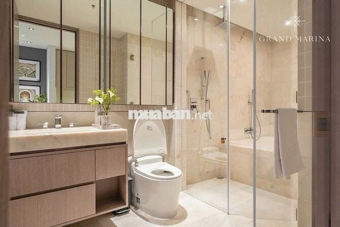 BÁN CĂN HỘ CAO CẤP GRAND MARINA 2PN2WC, VIEW SÔNG, NHÀ QUÁ ĐẸP