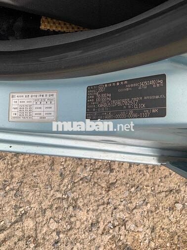 Hyundai Getz Click số tự động nhập Hàn Quốc