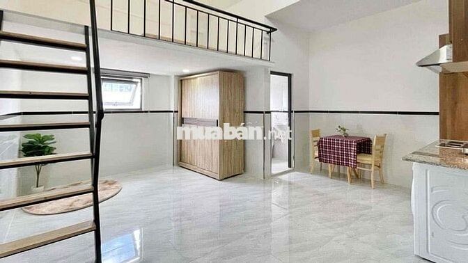 Duplex Rộng 40m2 full nội thất ngay Hoà Bình