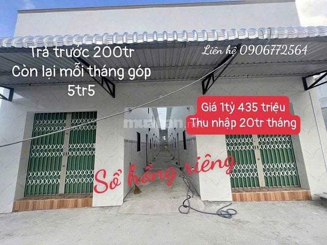 GẤP ‼️ Chính chủ cần bán dãy trọ 1TỶ435 - đường Đinh Đức Thiện xã Bình