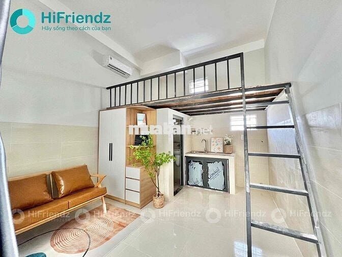 DUPLEX FULL NỘI THẤT CỬA SỔ TRỜI ĐỐI DIỆN CVOM QUANG TRUNG