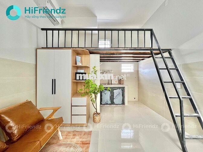 DUPLEX FULL NỘI THẤT CỬA SỔ TRỜI ĐỐI DIỆN CVOM QUANG TRUNG