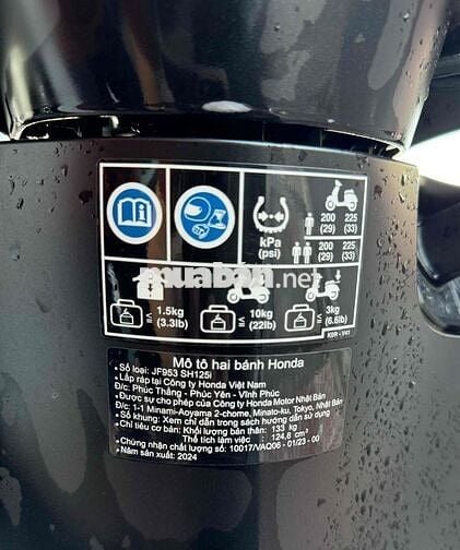 Sh125abs2024 siêu lướt Bs Thành phố