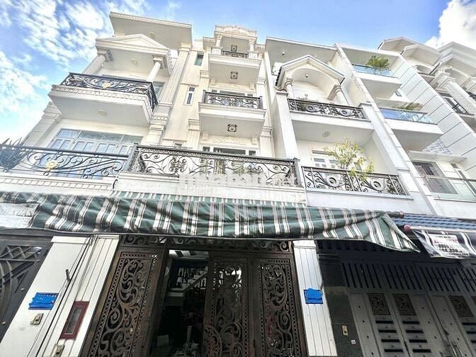 BÁN NHÀ GÒ VẤP,4 TẦNG, 5PN, QUANG TRUNG(THÔNG TÂY HỘI) CHỈ 7.35 TỶ TL