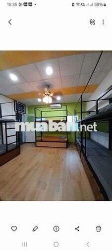 Cho thuê phòng giường tầng phòng dorm