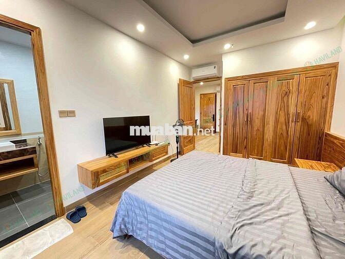 🏡 CĂN HỘ 1PN PHONG CÁCH GỖ – 45M² – ĐƯỜNG NGUYỄN HUY CHƯƠNG