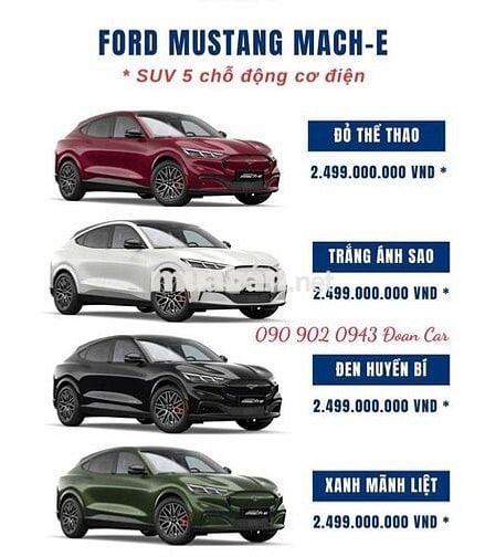 Ford Mustang Mach E 2026