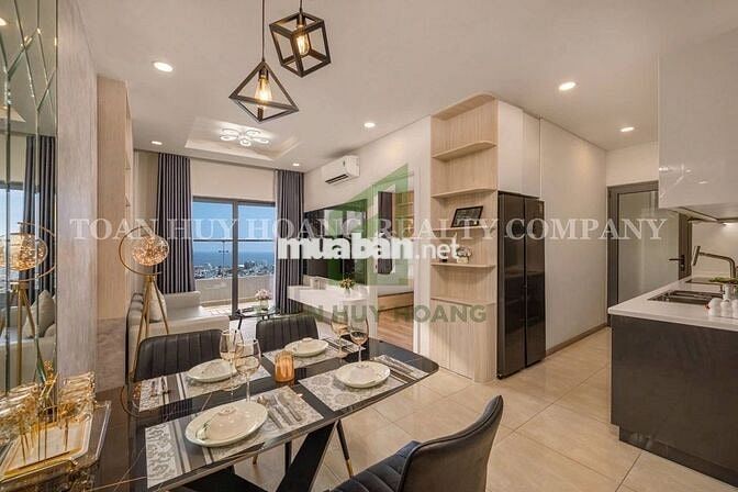 Căn hộ Monarchy Đà Nẵng view biển cực đẹp 2PN nội thất cao cấp