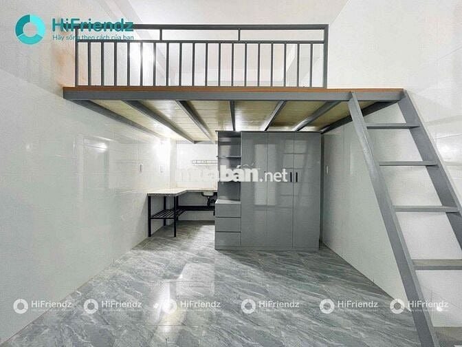 CHO THUÊ PHÒNG GÁC MỚI XÂY SIÊU THOÁNG GẦN ĐẠI HỌC VĂN LANG VÀ GIGAMAL