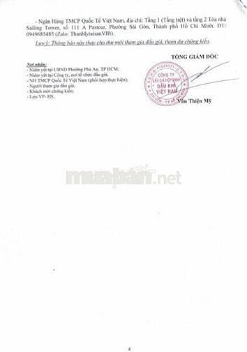 BĐS Phường Tân An, TP Thủ Dầu Một, Bình Dương (Phường Phú An, TP HCM).