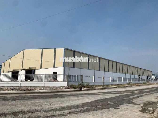 Cho thuê kho xưởng KCN Nam Thuận ,Long An ,trạm điện 560kva, xưởng cao