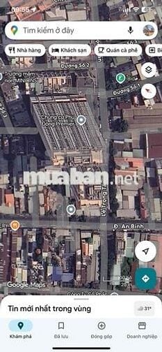 Mặt tiền đường An Bình dưới chân chung cư Phú Đông Premier 668m2 thổ