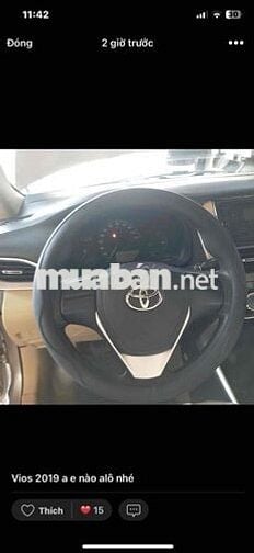 Toyota Vios 2018 1.5E MT - 120000 km