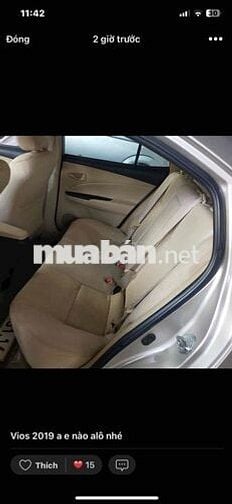 Toyota Vios 2018 1.5E MT - 120000 km