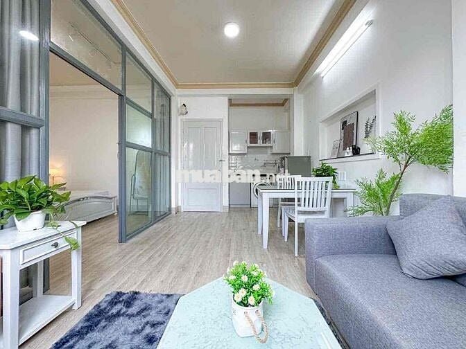 Căn Hộ 1PN_1WC 60m2 THANG MÁY_DỌN PHÒNG_AN NINH📍Gần NHÀ THỜ HỒNG Q1