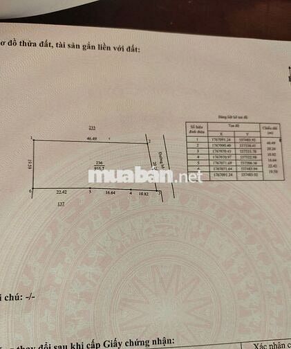 bán lô đất đường 6m Hòa Phong gần đường vành đai Nam Kỳ Khởi Nghĩa