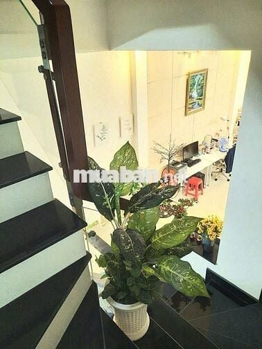 Cho Thuê nhà hẻm 8 M thông  phường Tây Thạnh : 4 x 20 đúc 3 lầu
