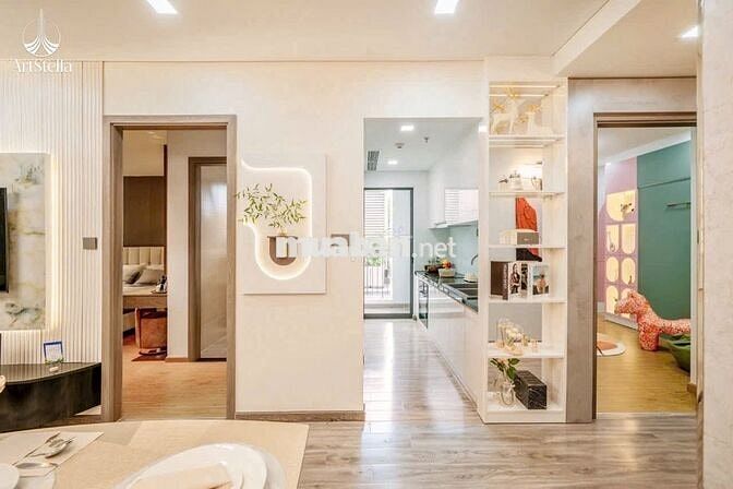 CĂN 2PN 67m2 TẦNG ĐẸP ART STTELA ngay Metro View sông ĐN, CK 2%-5%
