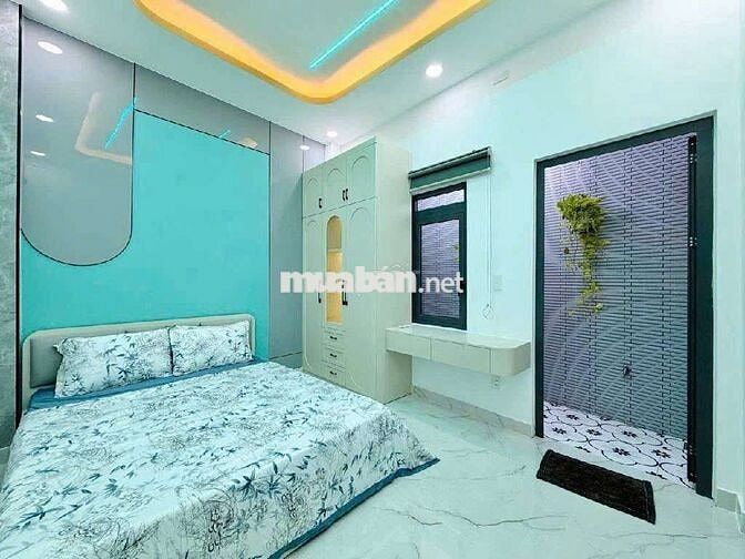 NHÀ 4 TẦNG ĐẸP — PHƯỜNG 15 HUỲNH VĂN NGHỆ TÂN BÌNH  (4x1m x 14m)
