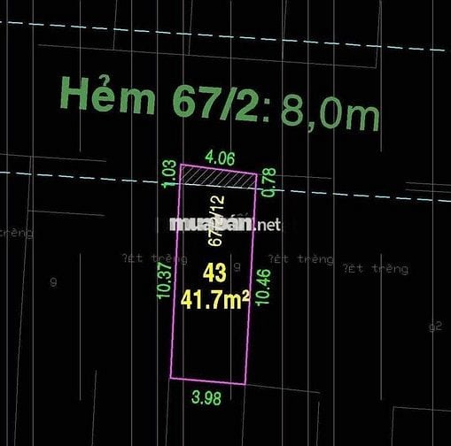 NHÀ 3 TẦNG ĐÚC BTCT - HẺM 7M XE TẢI