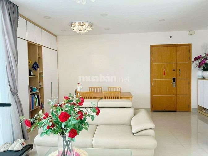 chung cư Ruby,Tân Bình rộng 90m2, 2p ngủ, NTCC giá 10,5tr