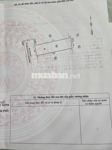 CẦN BÁN NHÀ ĐẤT 152// LẠC LONG QUÂN, P.3, Q.11 (Giá 1 tỷ 750