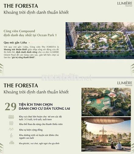 Lumiere Orient pearl - lumiere bayfront giá chiết khấu