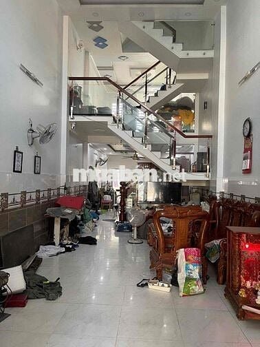 Nhà 1 Trệt 1 lửng 2 lầu đẹp 4x20m Shr đg xe Tải thông gần chợ Ba Bầu