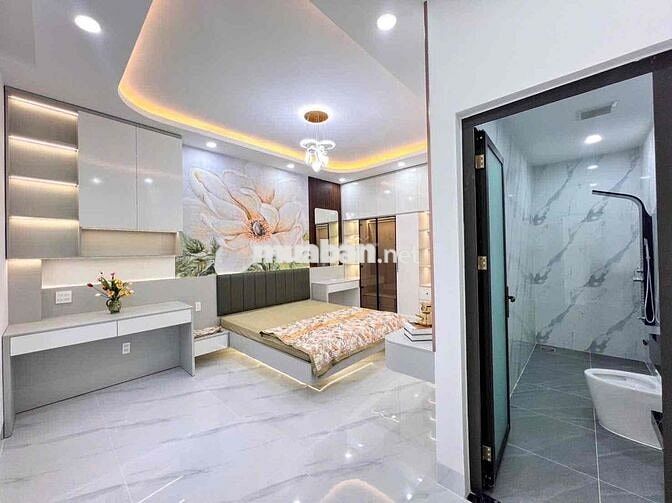 Bán gấp nhà 1 Trệt 2 lầu ngay vòng xoay An Phú, Thuận An