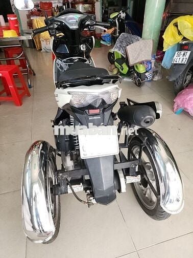 Xe 3 bánh có số de cho người lớn, vận động yếu.