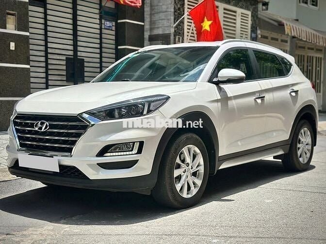 Hyundai Tucson 2020 màu trắng đẹp