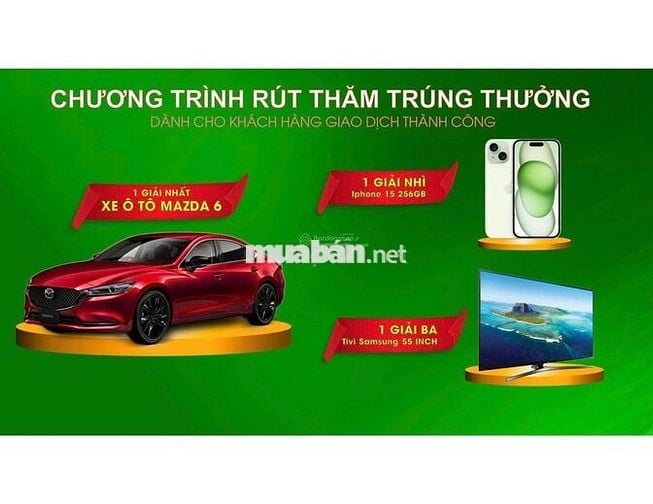 BCONS CITY 2 - THANH TOÁN 500TR TRONG 3 ĐỢT-TRÚNG Ô TÔ-CHIẾT KHẤU 6%
