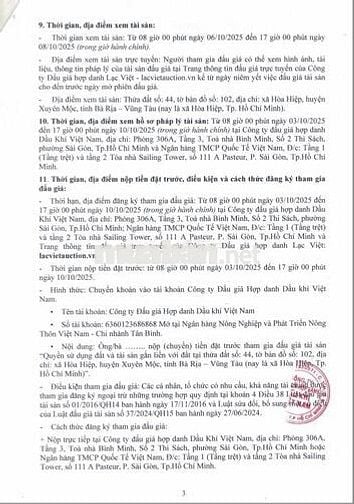 BĐS xã Hòa Hiệp, Xuyên Mộc, BR-VT ( xã Hòa Hiệp, TP.HCM)