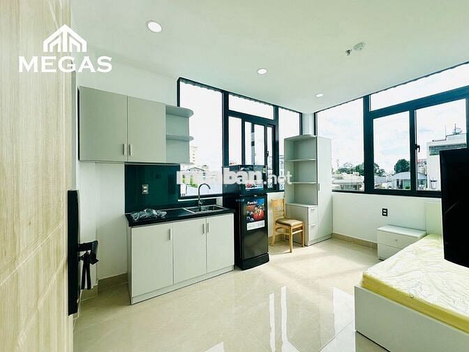 STUDIO - FULL NỘI THẤT - VIEW KÍNH SIÊU TO - MỚI XÂY NGAY LOTTE NVL