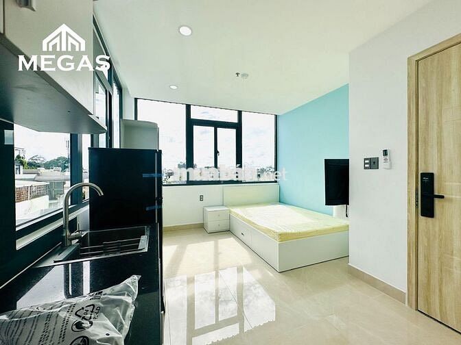 STUDIO - FULL NỘI THẤT - VIEW KÍNH SIÊU TO - MỚI XÂY NGAY LOTTE NVL