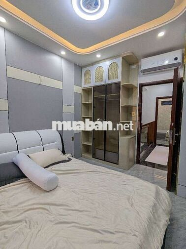 *** 1 căn Lê Văn Thọ, nhà mới đẹp hiếm có, 4 tầng,HẻmXeHơi,7.5 tỷ