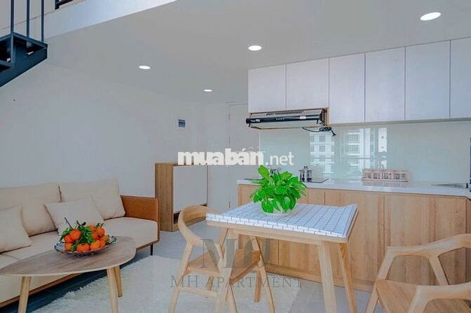 CĂN HỘ DUPLEX FULL NỘI THẤT - BAN CÔNG NGAY NGÃ 5 CHUỒNG CHÓ