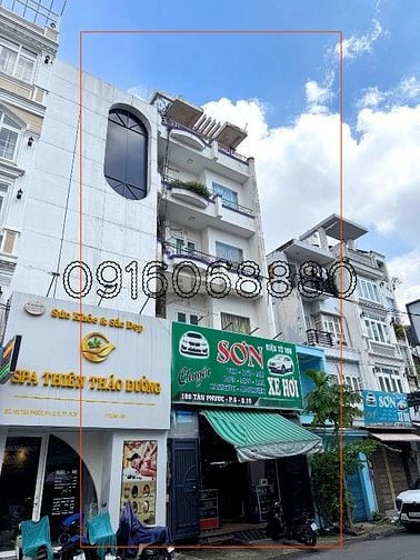 BÁN NHÀ MẶT TIỀN : 188 TÂN PHƯỚC - P. 6 - Q. 10 - TPHCM