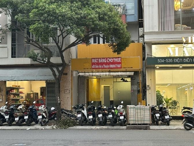 Mặt bằng đẹp Q10, Điện Biên Phủ – Lối đi riêng, chỉ 15tr/tháng