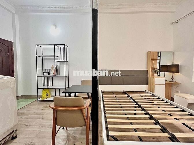 🔔1PN Tách Bếp Ban Công Đầy Đủ Nội Thất Rộng 35m2 Ngay Nguyễn Gia Trí