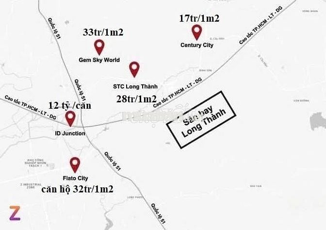 Đất nền Long Thành GIÁ RẺ có lợi cho Đầu Tư
