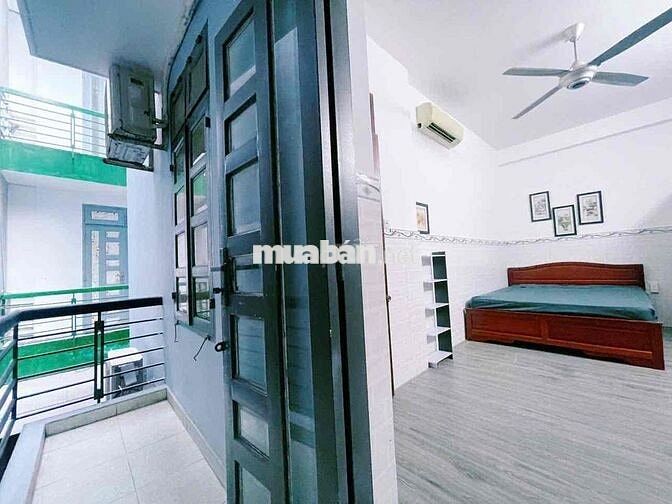 STUDIO BAN CÔNG NGAY CMT8 FULL NỘI THẤT CHỈ 5Trx
