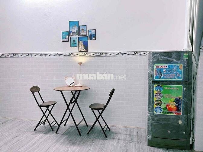 STUDIO BAN CÔNG NGAY CMT8 FULL NỘI THẤT CHỈ 5Trx