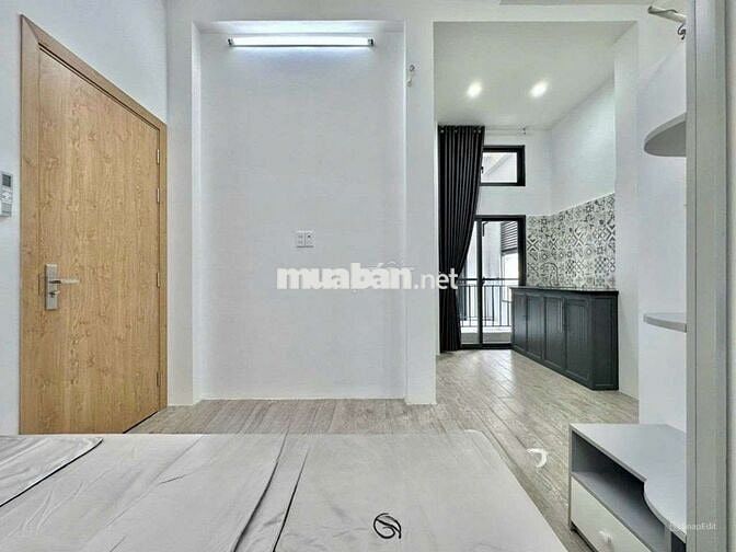 CHO THUÊ CHDV 30M2 FULL NỘI THẤT ĐƯỜNG CHU VĂN AN GẦN NGÃ TƯ HÀNG XANH